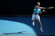 Aleksandar Vukic at the 2024 Australian Open.